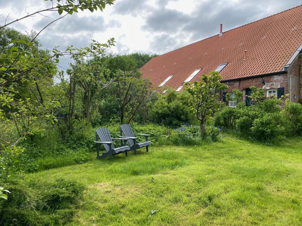 Ferienhof Spiegelhaus Krummhörn Exterior foto